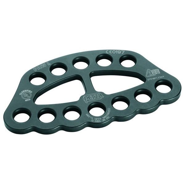 Anchor plate PETZL PAW - L - black