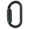 Karabiner PETZL OXAN Triact-Lock - fekete