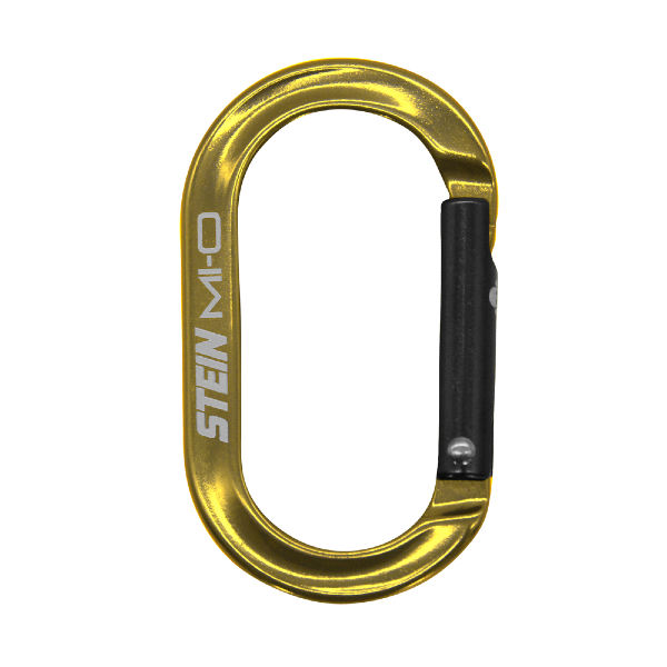 STEIN MI-O MINI-O CLIP carabiner - gold