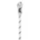 PETZL AXIS 11 mm static rope white 1x sewn eye
