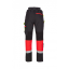 Protipořezové kalhoty SIP PROTECTION 1SBD CANOPY AIR-GO červená-černá