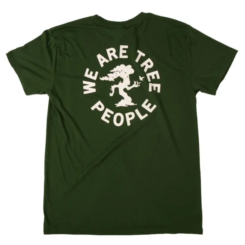 DENDROID WE ARE TREE PEOPLE T-Shirt – dark green