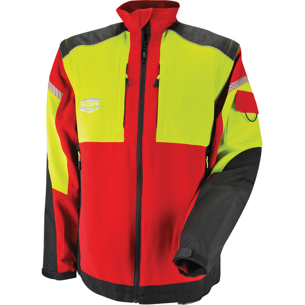 Work jacket SOLIDUR INFINITY - red