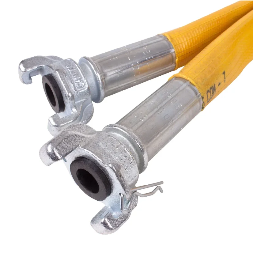 AIRSPADE lightweight air hose with couplings (1" ID) 