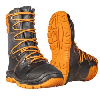 Chainsaw boots SIP PROTECTION TIMBER 2.0 black-orange