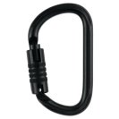 Carabiner PETZL VULCAN Triact-Lock - black - spacer. norms