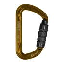 STEIN SECURA D-SHAPE ALU carabiner - gold STEIN SECURA D-SHAPE ALU carabiner - gold