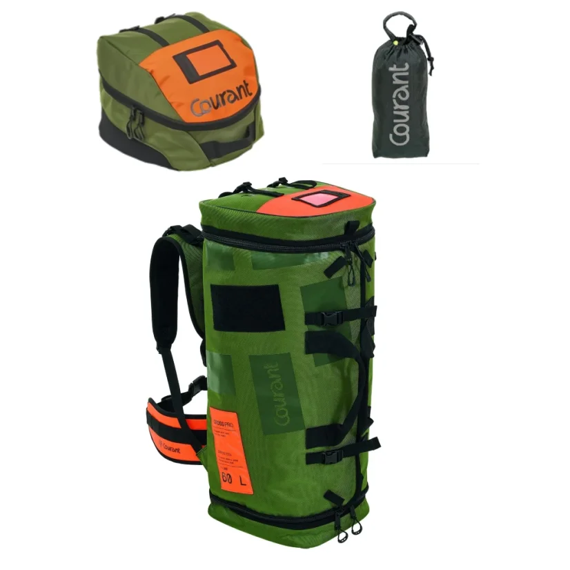 Set COURANT CROSS PRO KIT 75 l - Farba: khaki/oranžová
