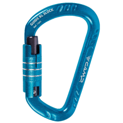 CAMP GUIDE XL 3Lock carabiner - blue