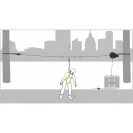 KRATOS SAFETY CROSS LINE 2 horizontal temporary lifeline KRATOS SAFETY CROSS LINE 2 horizontal temporary lifeline