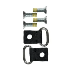Replacement guide eye for leather lower straps on DISTEL climbing spurs