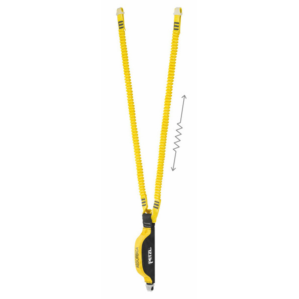 Kétágú energiaelnyelő PETZL ABSORBICA®-Y 150 cm FLEX verzió