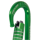 CAMP GUIDE XL 3Lock carabiner - green CAMP GUIDE XL 3Lock carabiner - green