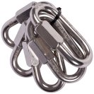 CAMP OVAL QUICK LINK Stainless 10 mm - set of 5 pcs CAMP OVAL QUICK LINK Stainless 10 mm - set of 5 pcs