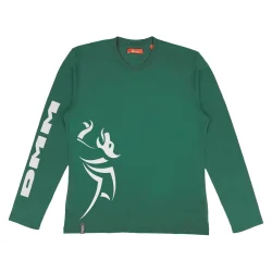 DMM CLIMB NOW WORK LATER Long-Sleeve T-shirt – Dark Green