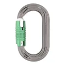 DMM PERFECTO LockSafe carabiner grey DMM PERFECTO LockSafe carabiner grey