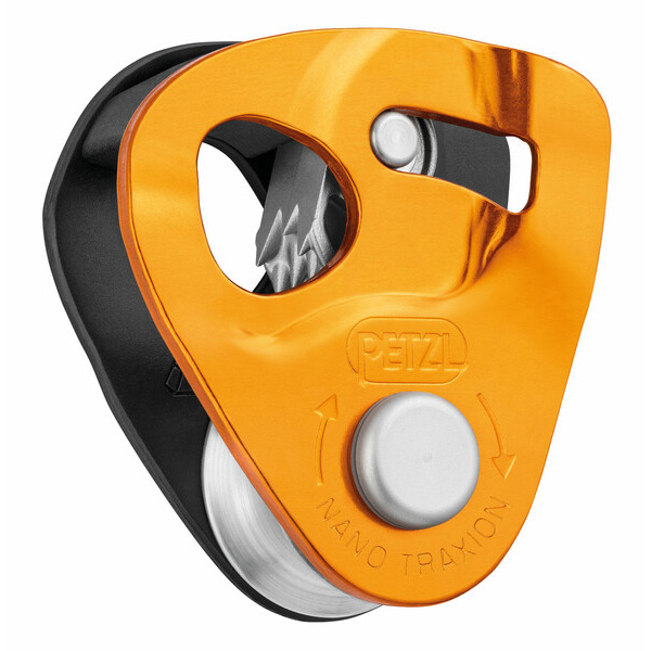Visszafutásgátlós csiga PETZL NANO TRAXION sárga