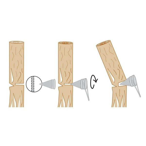 GTM PROFESSIONAL RATTLE WEDGE ratchet felling wedge