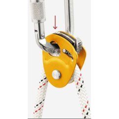 Pulley with blocker PETZL MICRO TRAXION