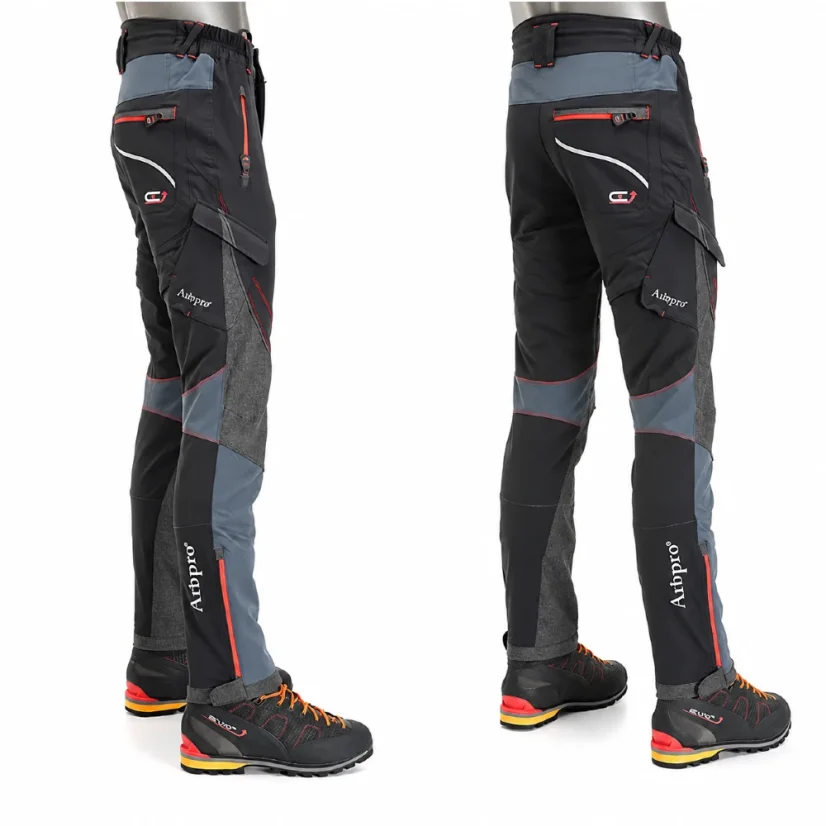 Lezecké kalhoty ARBPRO CLIMB TECH SIGMA - šedá