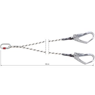 CAMP ROPE LANYARD Double + 981 + 2×2017; 155 cm