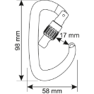 Karabína CAMP ORBIT Lock Karabína CAMP ORBIT Lock