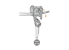 Dvojitá kladka PETZL TRAC GUIDE LT