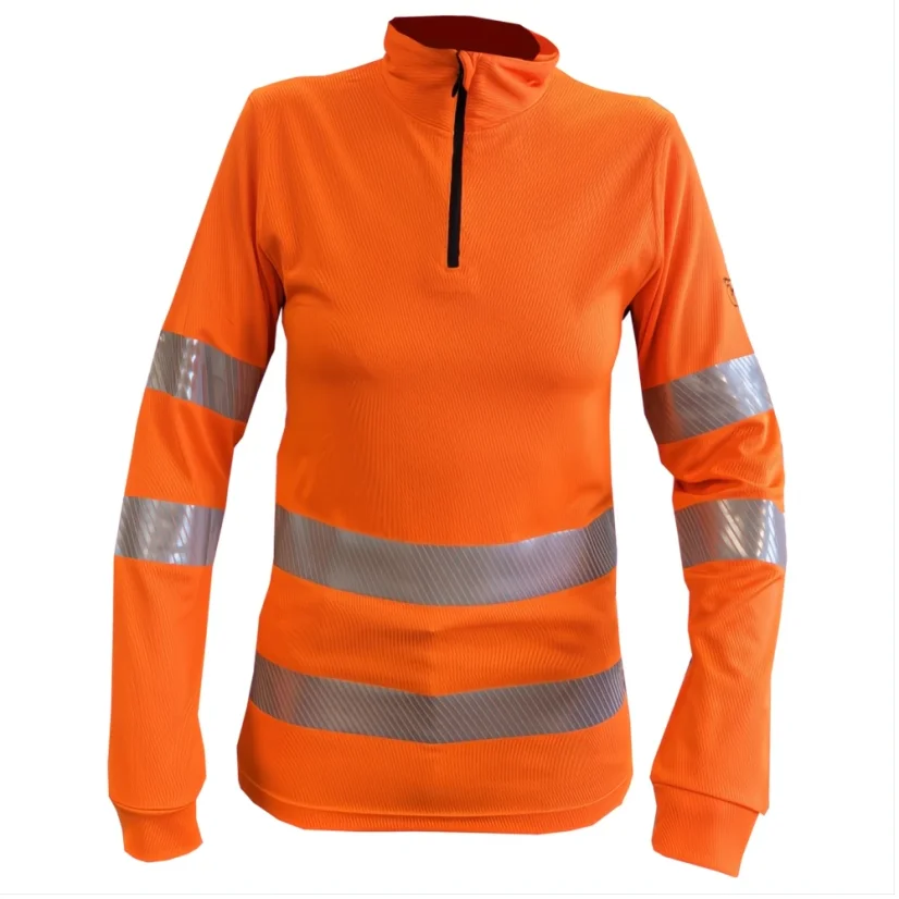 FRANCITAL VISIBILITAS long sleeve T-shirt Hi-Viz orange