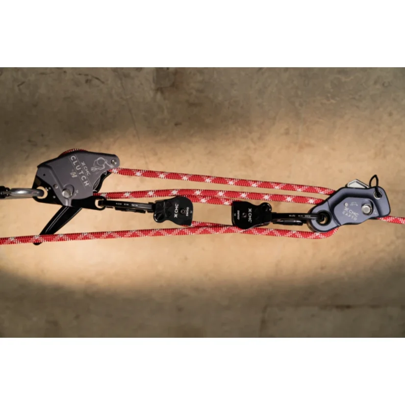 CMC SWIVO karabiner forgóval és csigával – Single