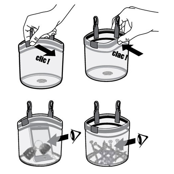 Szerszámtáska beülőhöz BEAL TOOL BUCKET II