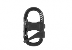 Auxiliary mini carabiner with PETZL MINO accessories