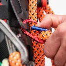 TEUFELBERGER miniME carabiner - red