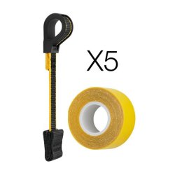 Pripojovacia slučka PETZL TOOLINK S a TOOLTAPE 5 ks