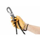 PETZL EASHOOK OPEN szürke tenyérkarabiner