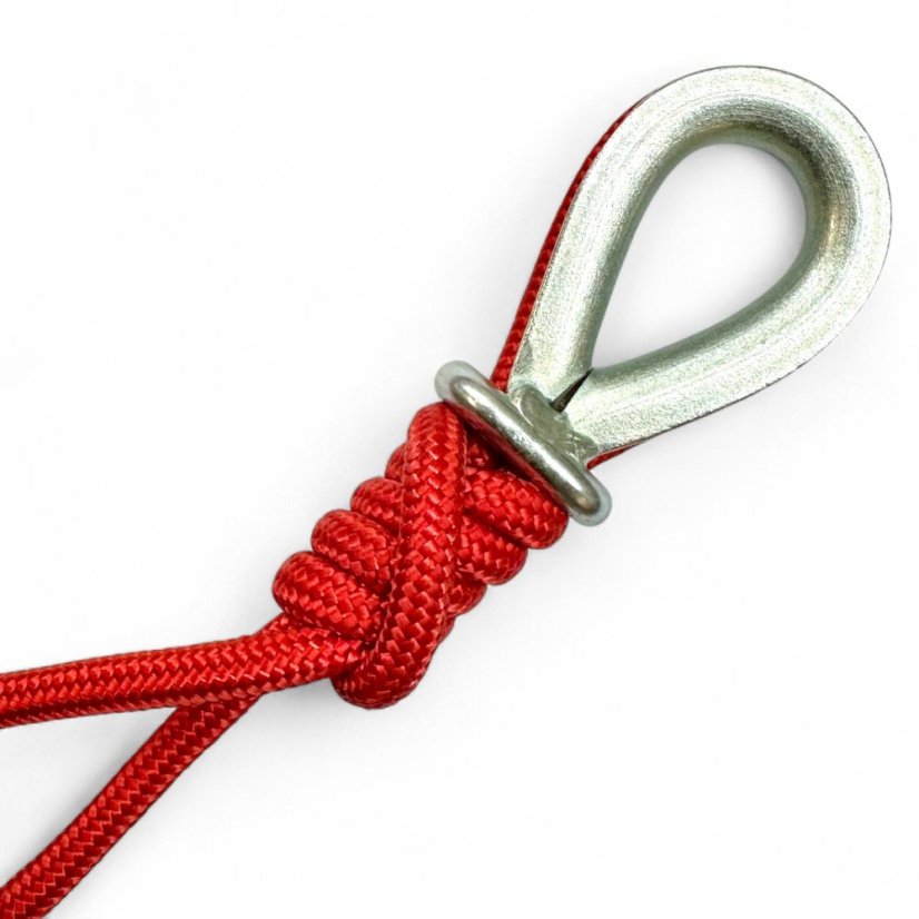 ROPETEQ STD 10mm DYNEEMA-PES 41 kN  rope red 200 m