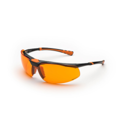 Safety glasses UNIVET 5X3 Vanguard UDC - orange