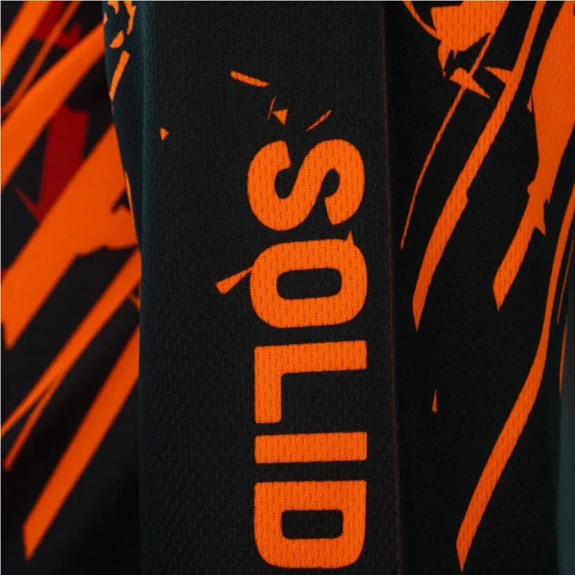 SOLIDUR SOLAR long-sleeve T-shirt – orange