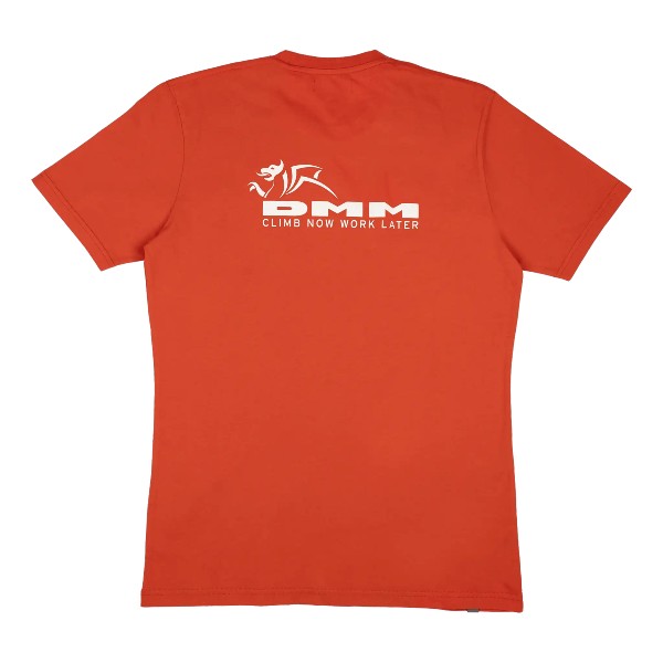 DMM CLIMB NOW WORK LATER T-shirt - red