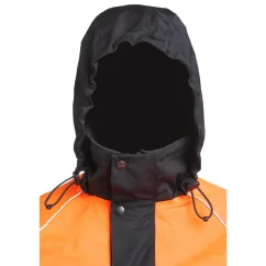 Nepremokavá pracovná bunda SIP PROTECTION 1SLR KEIU Hi-Vis - oranžová