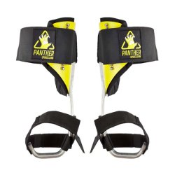 Tree climbing steps PANTHER SPIKES ALU VELCRO yellow