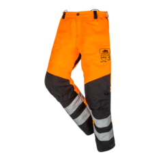 Protiporezové nohavice SIP PROTECTION 1RQ3 PERTHUS FLASH 3 Hi-Vis oranžová/čierna