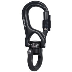 Karabina s otočným závěsem CAMP ENIGMA 3Lock Black