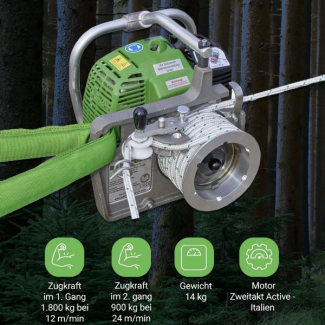 Motor winch EDER WINCH 1800