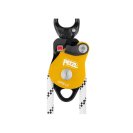 Double pulley with swivel hinge PETZL SPIN L2 black
