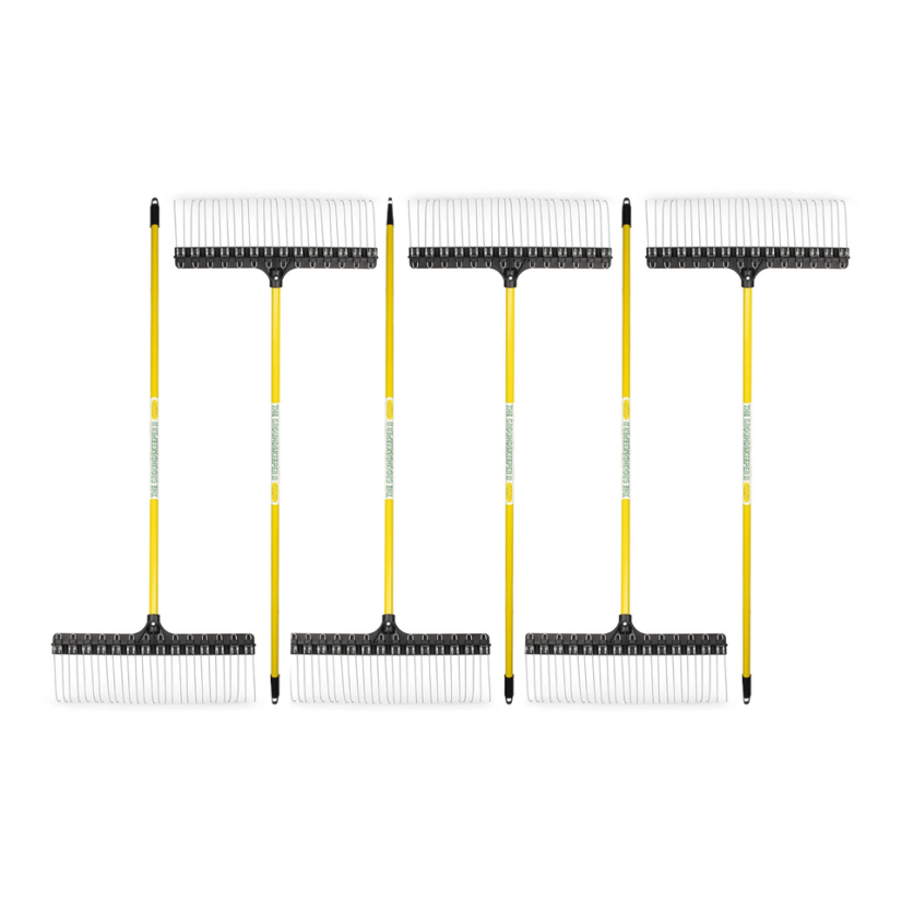 GROUNDSKEEPER II FULLSIZE RAKE - 6 PACK