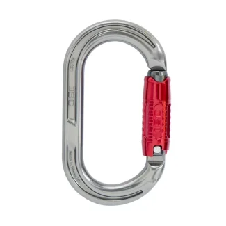 ISC KL121 ALUMINIUM OVAL Supersafe – grey/red ISC KL121 ALUMINIUM OVAL Supersafe – grey/red