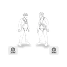 Tlmič pádu PETZL ABSORBICA-Y 80 cm