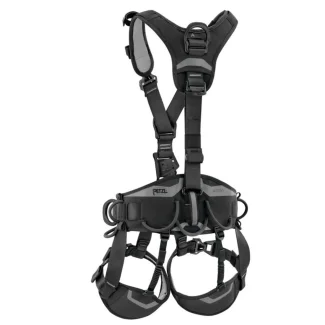 PETZL ASTRO INT 2025 work harness black PETZL ASTRO INT 2025 work harness black