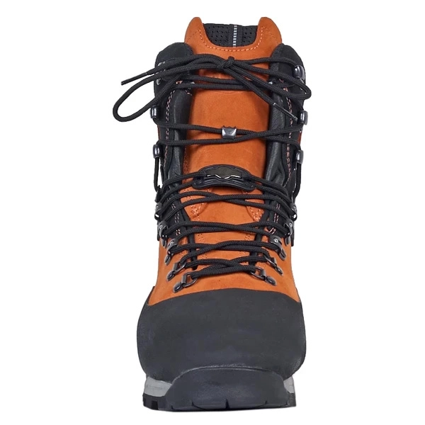 Chainsaw boots SOLIDUR LOGWOOD dark orange, class 3 (28 m/s)