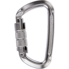 Karabina CLIMBING TECHNOLOGY D-SHAPE TG stříbrná